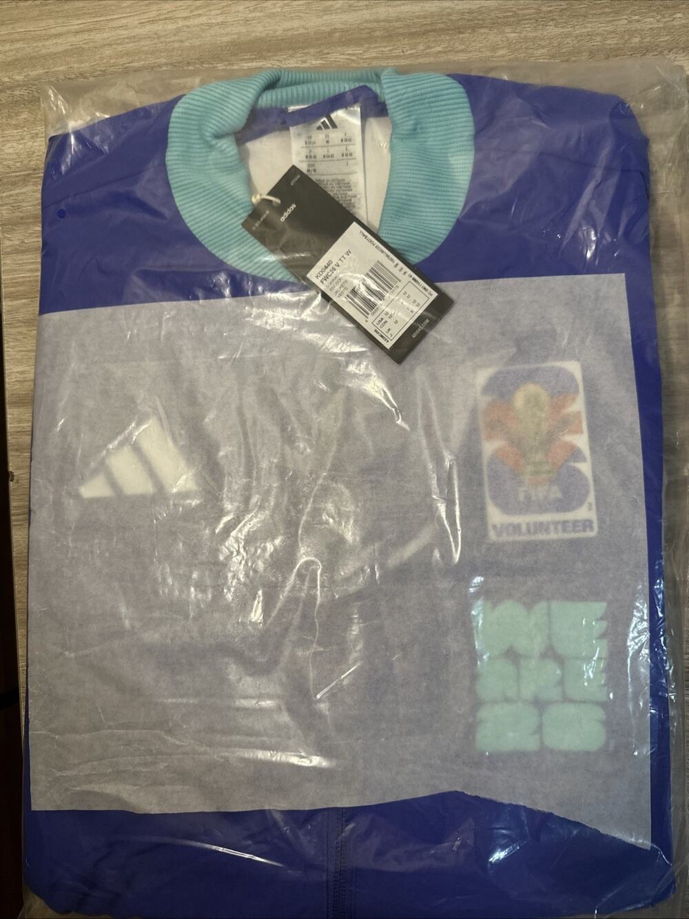 World cup 2026 Volunteer Jacket adidas Men's Full-Zip Track Size Medium New